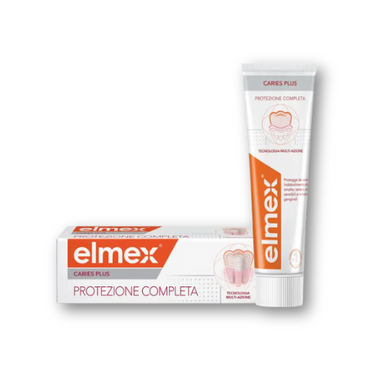 Elmex - Dentifricio Carie Plus Dentifricio Protezione Completa Confezione 75 Ml