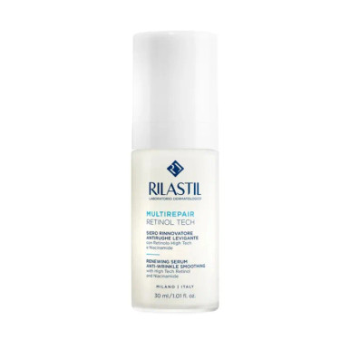 Rilastil - Multirepair Retinol Tech Siero Rinnovatore Antirughe Levigante Confezione 30 Ml