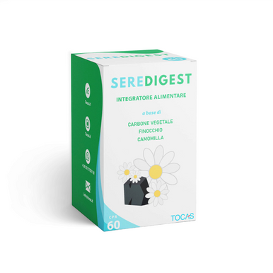 Tocas - Seredigest Integratore per Favorire la Digestione Confezione 60 Compresse