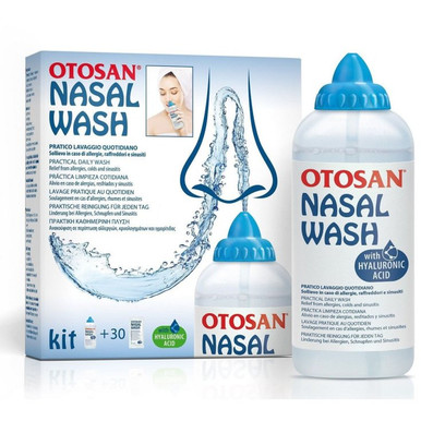 Otosan - Nasal Wash Kit per Lavaggio Nasale Confezione 1 Flacone + 30 Bustine