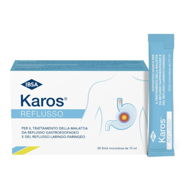 Ibsa - Karos Reflusso Confezione 20 Stick