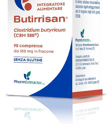 Pharmextracta - Butirrisan Integratore Fermenti Lattici Confezione 90 Compresse