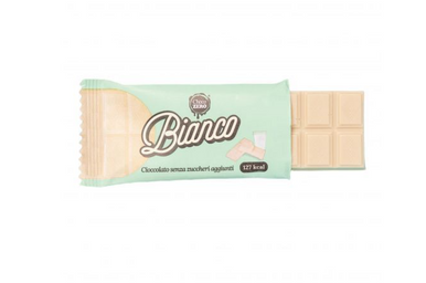 Choco Zero - Tavoletta Cioccolato Bianco Senza Zuccheri Confezione 25 Gr