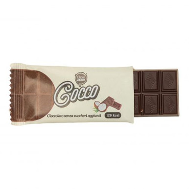 Choco Zero - Tavoletta Al Cocco Senza Zuccheri Confezione 25 Gr