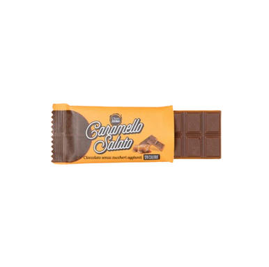 Choco Zero - Tavoletta Al Caramello Salato Senza Zuccheri Confezione 25 Gr