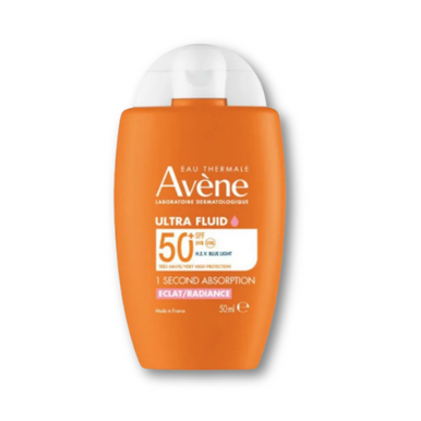 Avene - Ultra Fluid Luminosità Protezione Solare Fluida Viso SPF50 + Confezione 50 Ml