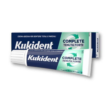 Kukident - Complete Extra Fresco Crema Adesiva Dentiera Confezione 40 Gr