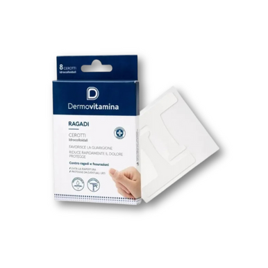 Dermovitamina - Cerotti Per Ragadi e Fissurazioni Della Pelle Confezione 8 Cerotti