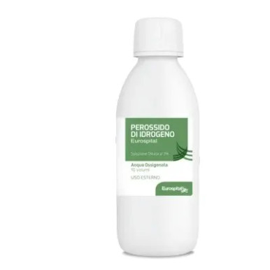 Eurospital - Perossido di Idrogeno Acqua Ossigenata 10 Volumi Confezione 250 Ml