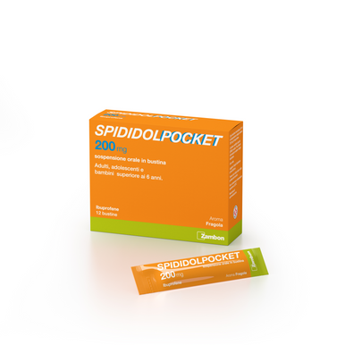 Spididol - Pocket Ibuprofene Antinfiammatorio Confezione 12 Bustine