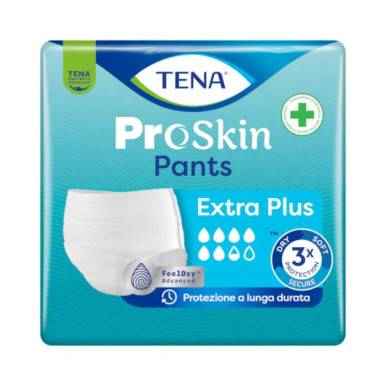 Tena - ProSkin Pants Extra Plus Pannolone per Incontinenza Taglia XL Confezione 12 Pezzi