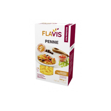 Flavis - Penne Pasta Aproteica Confezione 500 Gr