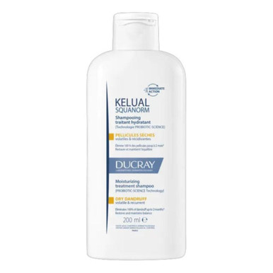 Ducray - Kelual Squanorm Shampoo per Forfora Secca Confezione 200 Ml
