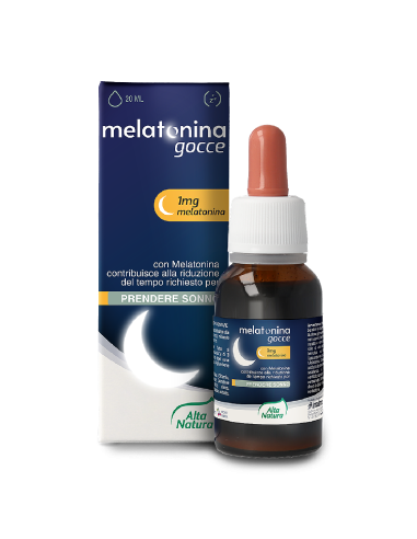 Alta Natura - Melatonina Gocce per Favorire il Sonno Confezione 20 Ml