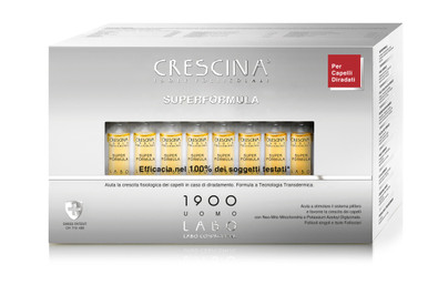 Crescina - Superformula Isole Follicolari 1900 Uomo Confezione 40 Fiale