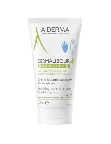 A-derma - Dermalibour+ Barrier Crema Isolante Confezione 50 Ml