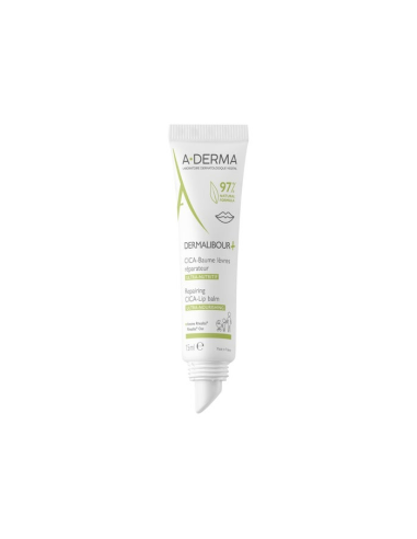 A-derma - Dermalibour+ Cica Balsamo Labbra Idratante Confezione 15 Ml