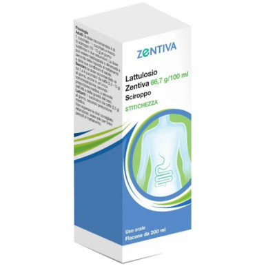 Zentiva - Lattulosio Sciroppo per la Stitichezza Confezione 200 Ml