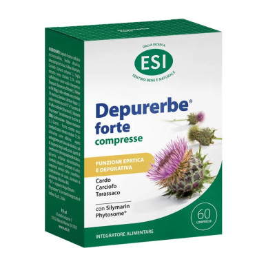 Esi - Depurerbe Forte Integratore Depurativo Fegato Confezione 60 Compresse
