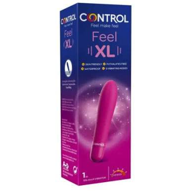 Control - Feel XL Toys Vibratore Confezione 1 Pezzo