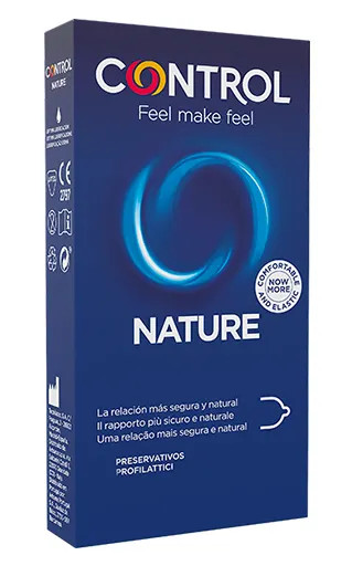 Control - Nature Profilattici Adattabili e Lubrificati Confezione 12 Pezzi