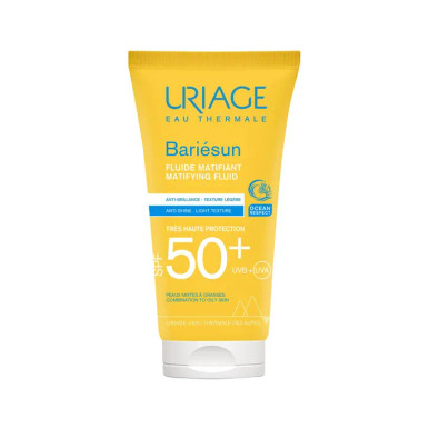 Uriage - Bariésun Fluido Mat Viso SPF50+ Confezione 50 Ml