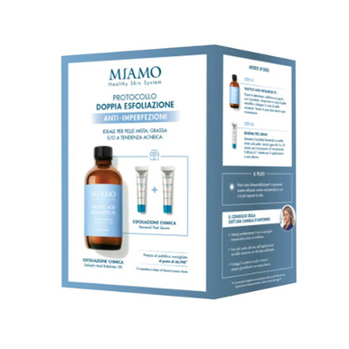 Miamo - Protocollo Doppia Esfoliazione Anti-Imperfezioni Confezione 2 Pezzi