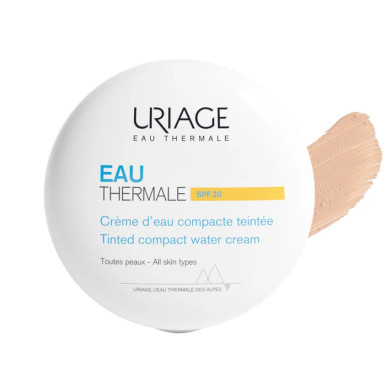 Uriage - Eau Thermale Crema Compatta all'Acqua Colorata SPF30 Confezione 10 Gr