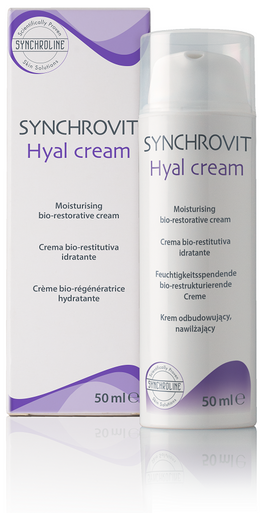 Synchroline - Synchrovit Hyal Cream Crema Viso Rimpolpante Idratante Confezione 50 Ml