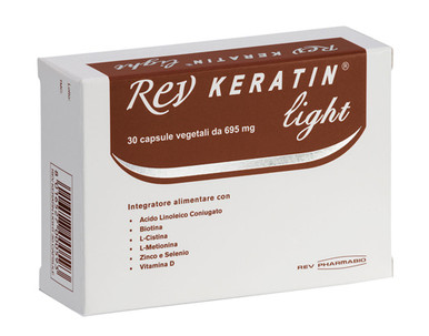 Rev - Keratin Light Integratore Salute Capelli e Pelle Confezione 30 Capsule