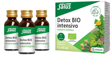 Salus - Detox Bio Intensivo Integratore Drenante Confezione 3x20 Ml
