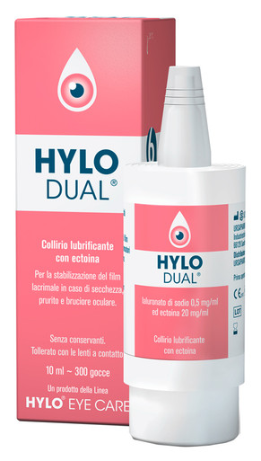 Hylo - Dual Soluzione Oftalmica Sterile Senza Conservanti Confezione 10 Ml