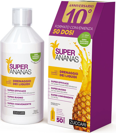 Zuccari - Super Ananas Drenante Confezione 500 Ml