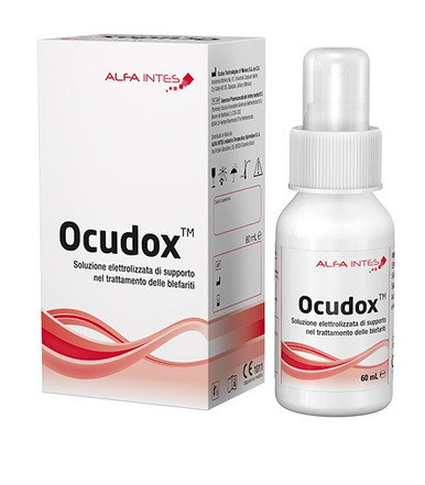 Alfa Intes - Ocudox Soluzione Elettrolizzata per Blefariti  Confezione 60 Ml