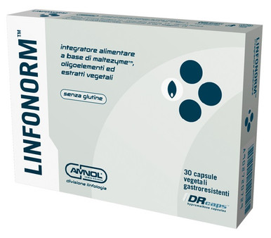 Amnol - Linfonorm Integratore Depurativo Confezione 30 Capsule Vegetali