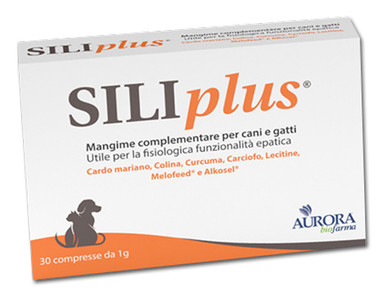 Aurora Biofarma - Siliplus Mangime Complementare Per Cani e Gatti Confezione 30 Compresse img