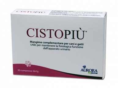 Cistopiù - Mangime Complementare per Cani e Gatti Confezione 30 Compresse img