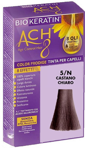 Biokeratin - ACH8 Tinta Capelli 5/N Castano Chiaro