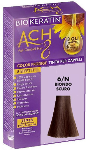 Biokeratin - ACH8 Tinta Capelli 6/N Biondo Scuro