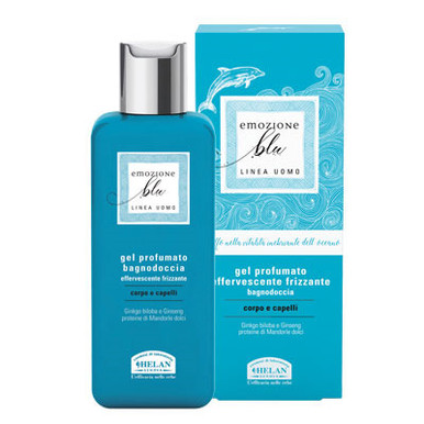 Helan - Emozione Blu Gel Bagnodoccia Profumato Confezione 200 Ml
