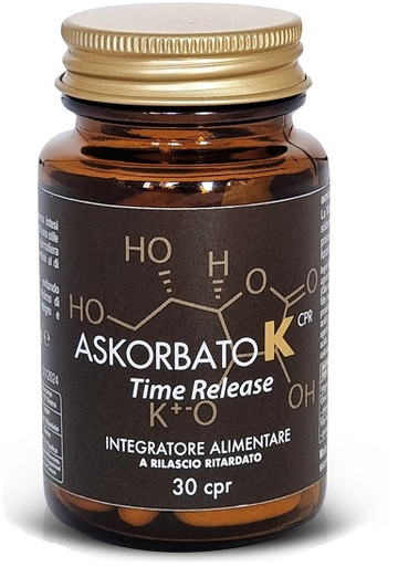 Askorbato K - Time Release Integratore Sistema Immunitario Confezione 30 Compresse