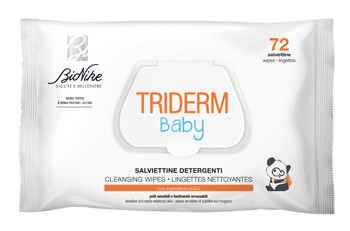 Triderm - Baby Salviette Detergenti Confezione 72 Pezzi