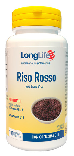 LongLife - Riso Rosso Integratore Salute Cardiovascolare Confezione 100 Capsule