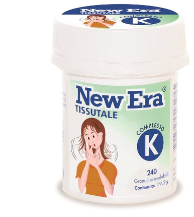Named - New Era Tissutale Complesso K Integratore Alimentare Benessere Organismo Confezione 240 Granuli