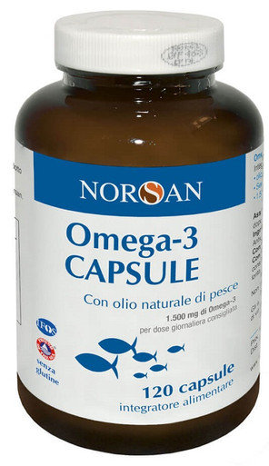 Norsan - Omega3 Integratore Confezione 120 Capsule
