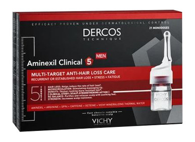 Vichy - Dercos Aminexil Uomo Trattamento Anti-Caduta Confezione 42 Fiale