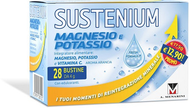 Sustenium - Integratore Alimentare per Reidratazione Salina Confezione 28 Bustine