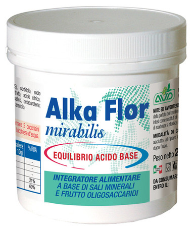 Alka Flor - New Mirabilis Integratore Sali Minerali Confezione 500 Gr