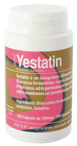Cemon - Yestatin Integratore Riso Rosso Fermentato Colesterolo Confezione 100 Capsule