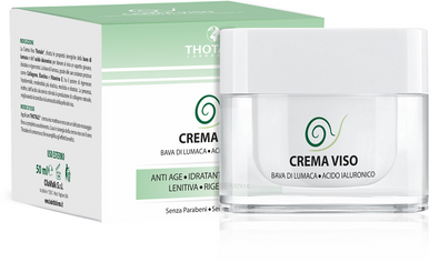 Thotale - Crema Viso Bava di Lumata Idrantante e Antiage Confezione 50 Ml